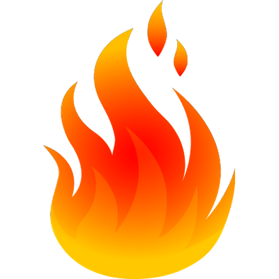 cartoon fire png transparent