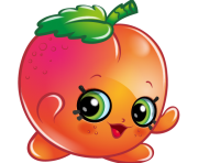 April apricot art official shopkins clipart free image