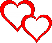 2 hearts clip art clipart clipart