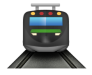 ios emoji tram