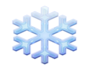 ios emoji snowflake