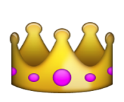 ios emoji crown