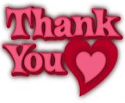 thank you heart clip art YbpOTU clipart