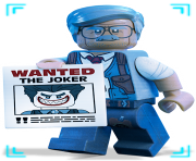 Gordon Lego from Batman movie clipart