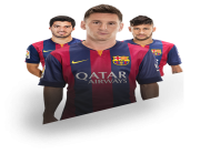 messi suarez neymar fc barcelona png 2017