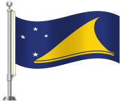 Tokelau Flag PNG Clip Art