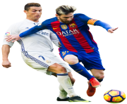 lionel messi vs cristiano ronaldo 2017 png