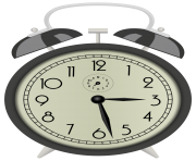 Paris Clock Alarm Old Fashion Png