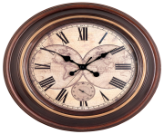 Vintage Wall Clock PNG Image