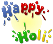 Happy Holi Text Free Download PNG