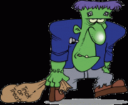 Halloween frankenstein clipart kid 5