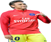 neymar png psg red yellow