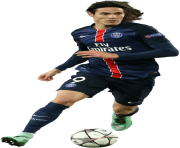 Edinson Cavani PSG No Background Transparent