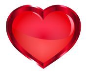 Red Heart PNG Transparent Image