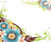 3 2 flowers borders png file