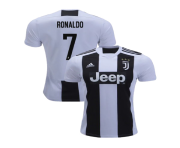 juventus cristiano ronaldo authentic black white home jersey