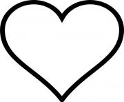 heart clipart black and white