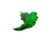 Green Smoke PNG Background Image