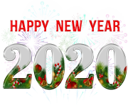 Happy New Year 2020 PNG Clipart