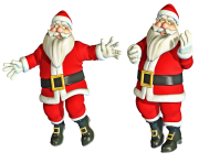 santa claus 3d model