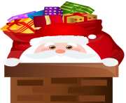 santa claus hiding